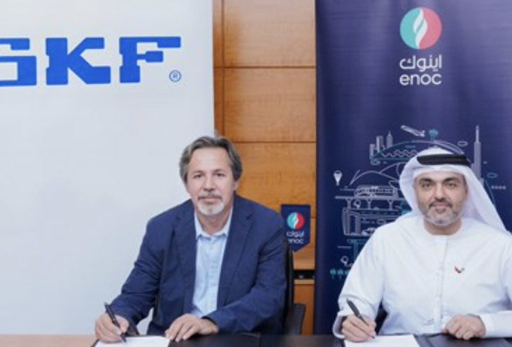 Through an agreement with SKF, ENOC’s EPPCO Lubricants introduces revolutionary RecondOil technology in the UAE